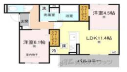 スペチアーレくいな橋間取り図面