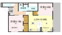 スペチアーレくいな橋間取り図面