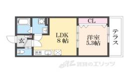 太平寺共同住宅間取り図面