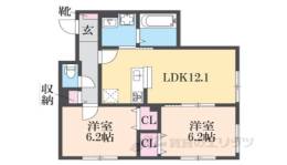 仮称）ユアメゾン山科間取り図面