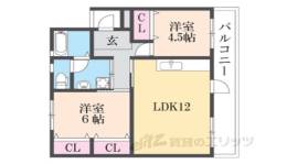 男山第３住宅214号棟間取り図面