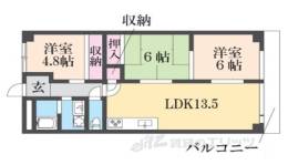 シャルマンコーポ草津間取り図面