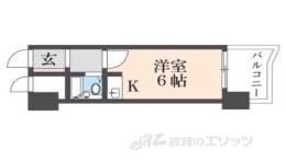 朝日プラザ鴨川間取り図面