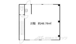 北大路新町事務所（サトウメガネ２階）間取り図面