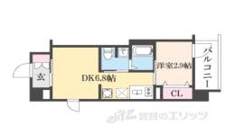 エンゼルプラザ京都太秦間取り図面