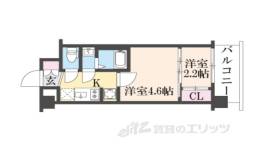 エンゼルプラザ京都太秦間取り図面