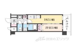 エンゼルプラザ京都太秦間取り図面