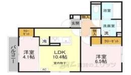ベルデ北山間取り図面