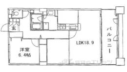 りーべる王寺東館間取り図面
