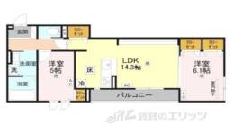 BORD DU LAC SOERI間取り図面