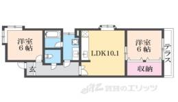 ライフステージ広瀬　昭和新町３間取り図面