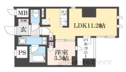 ローレルアイ京都四条大宮間取り図面