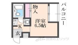 ダイドーメゾン武庫之荘２間取り図面