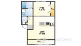 （仮称）古川町新築アパート間取り図面