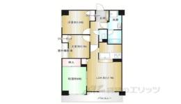 シャルマンコーポ桜井２間取り図面