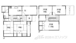 貸家間取り図面