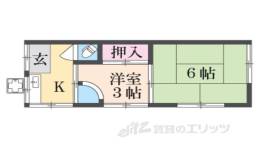 東難波町アパート間取り図面