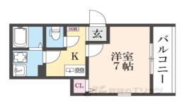 仮称）MELDIA椥辻間取り図面