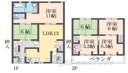 貸家間取り図面