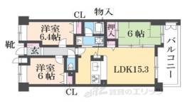 フォルム聖護院別邸間取り図面