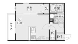 レーブ亀岡間取り図面