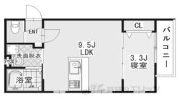 レーブ亀岡間取り図面