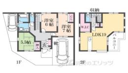 貸家間取り図面