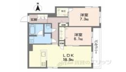 ラフィーネ松ヶ崎間取り図面