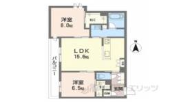 ラフィーネ松ヶ崎間取り図面
