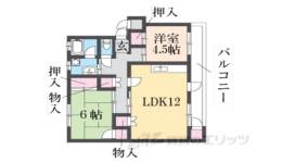 関屋あしびハイツ４号棟間取り図面