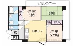 シャンティー西大寺間取り図面