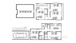 貸家間取り図面