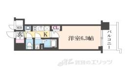 エスリード京都吉祥院ヴィーナ間取り図面