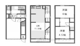 貸家間取り図面
