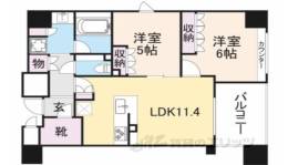 ザ・パークハウス堀川六角間取り図面