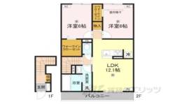 グランヴェール西ノ京間取り図面