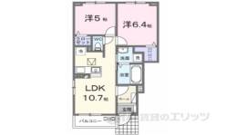 クラール倉治Ａ間取り図面