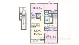 クラール倉治C間取り図面