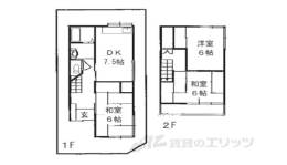 貸家間取り図面