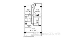 セントポリア生駒Ｈ棟間取り図面