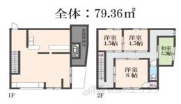 塚口本町３丁目店舗事務所間取り図面