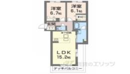 シャーメゾン　プリンスコート間取り図面