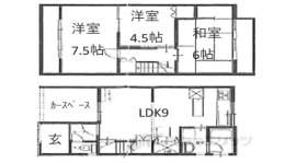 貸家間取り図面