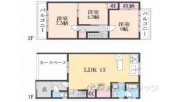 貸家間取り図面