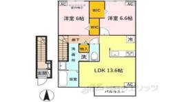 当麻寺ＭＫコート５間取り図面