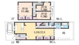 貸家間取り図面