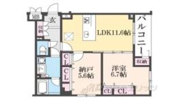 THE RESIDENCE御車道間取り図面