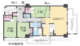 レフィナード嵐山間取り図面