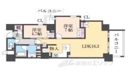 ジ・アーバネックス生駒間取り図面