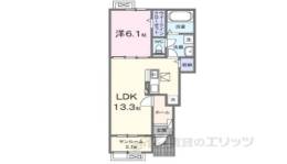 ヴェルデ　スリール１間取り図面